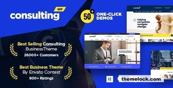 Consulting – Business, Finance WordPress Theme