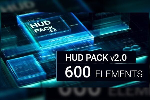 HUD Pack v2.0 – 600 Elements